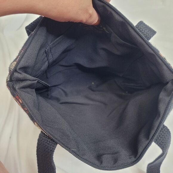 JANINE KING purse embroidered horse handcrafted tapestry small shoulder tote - Picture 8 of 8